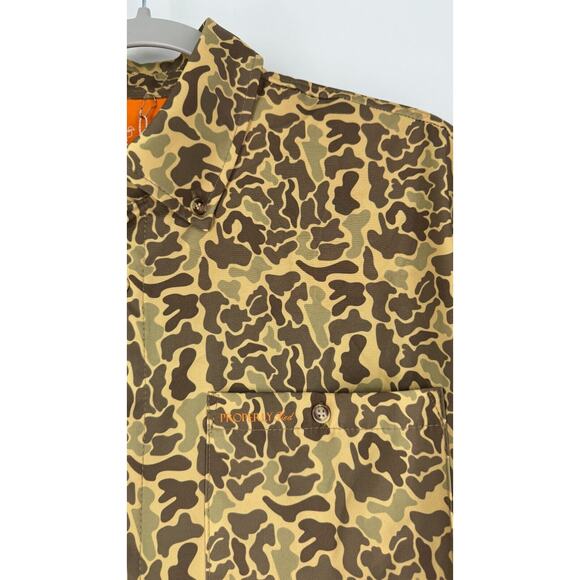 Properly Tied Mens Multicolor Sportsman Field Button Shirt Vtg Camo Size XL NWT - Picture 4 of 8